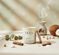 Load image into Gallery viewer, Santal + Coconut Luxe Soy Candle, Cream