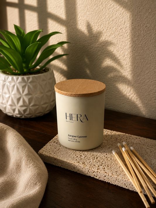 Juniper Cypress Travel Soy Candle