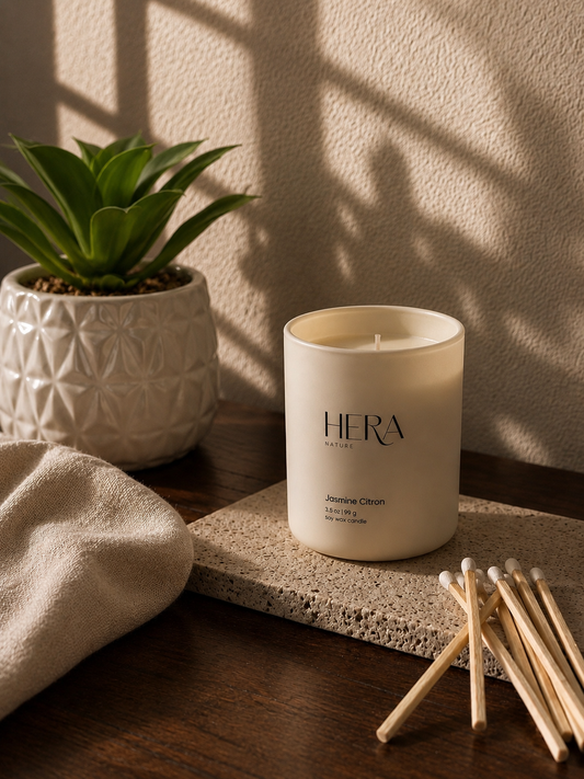 Jasmine Citron Travel Soy Candle