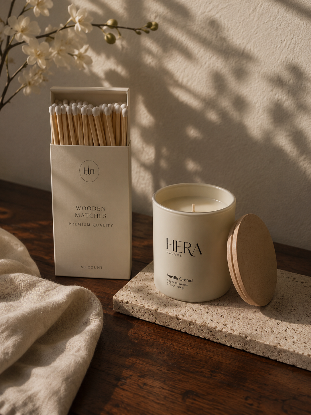 Vanilla Orchid Travel Soy Candle