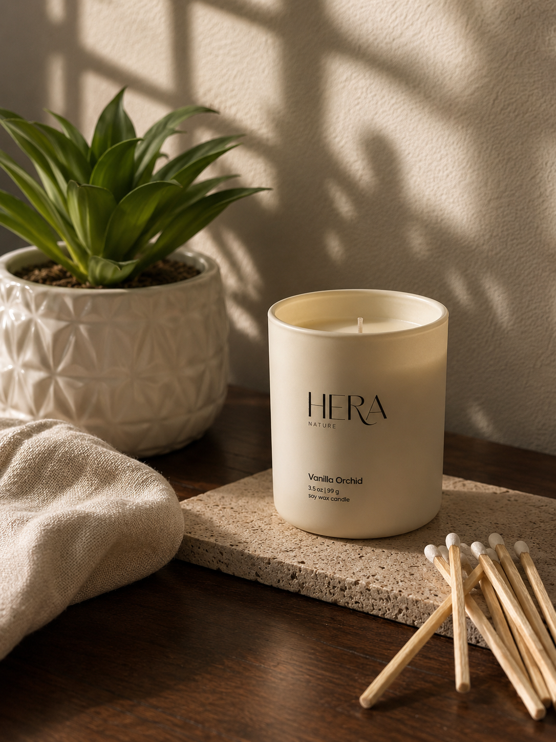 Vanilla Orchid Travel Soy Candle