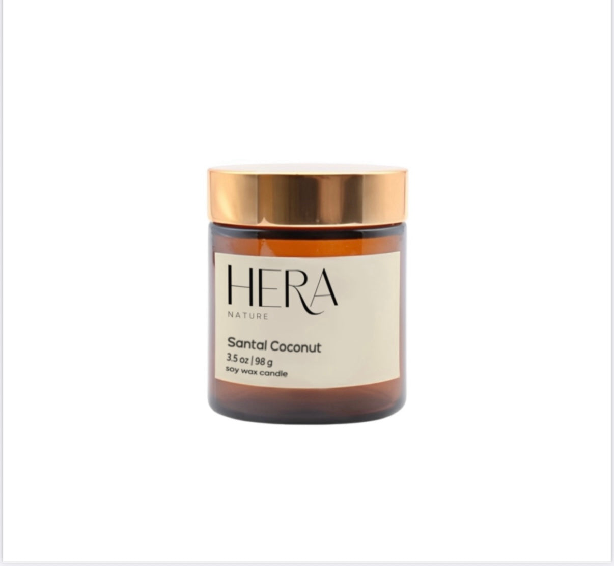 Santal Coconut Travel Soy Candle